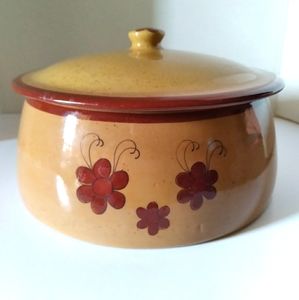 Vintage Tonala Clay Pottery Pot